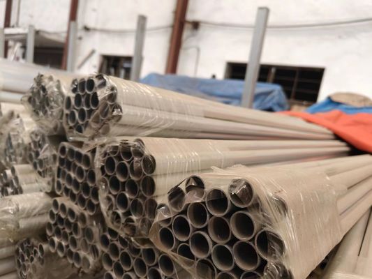 सिल्वर 5083 5052 7005 एल्युमिनियम ओवल ट्यूब 2 &quot;X 1&quot; X 0.125 &quot;एक्सट्रूडेड एल्युमीनियम ओवल ट्यूबिंग